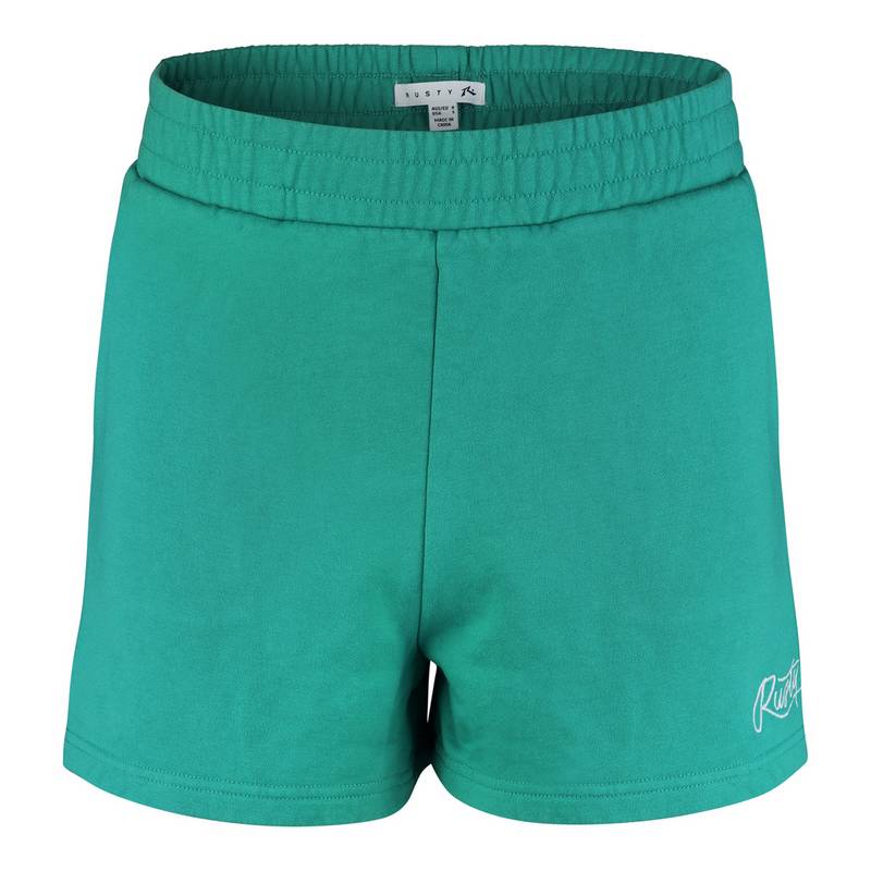 RUSTY RUSTY SCRIPT FLEECE SHORT Sweatshorts Damen