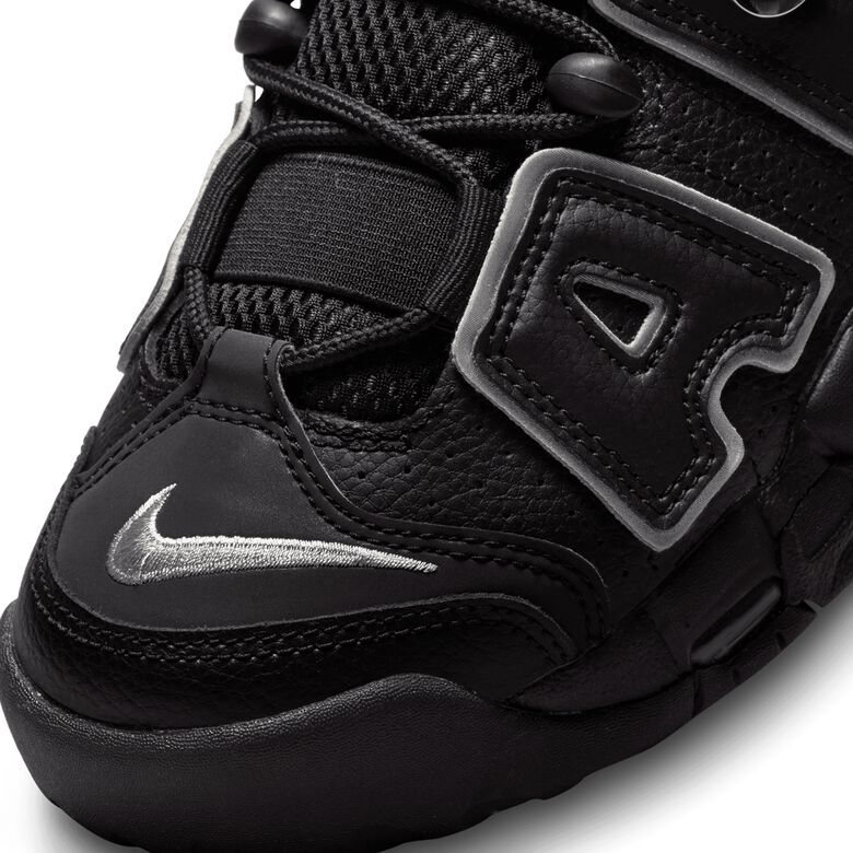 NIKE Wmns Uptempo '96 black/metallic silver-turquoise blue