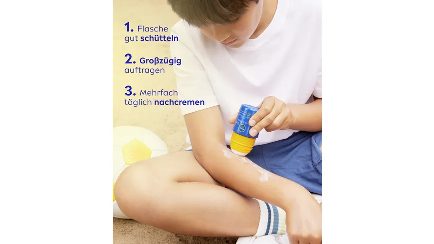 NIVEA SUN Kids Schutz & Pflege Sonnen-Roller LF50+ 50 ml