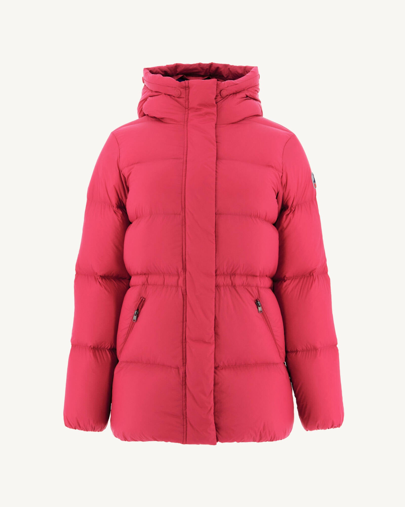 Doudoune à capuche Grand Froid Rose cerise Luxe 2.0