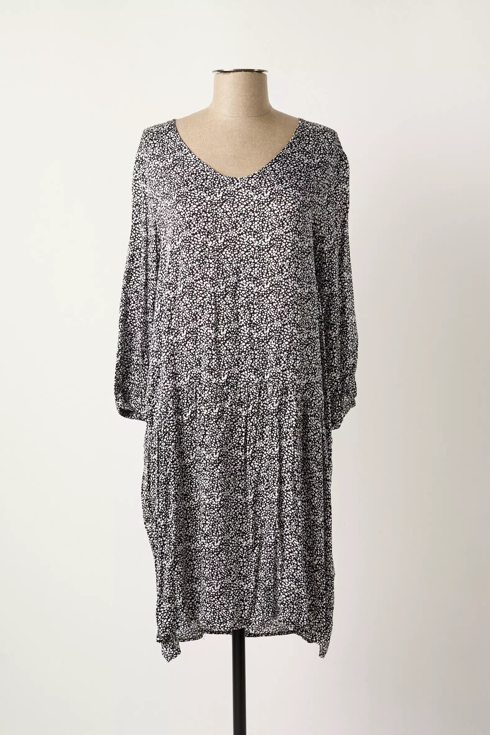 Street One Robes Mi Longues Femme couleur noir