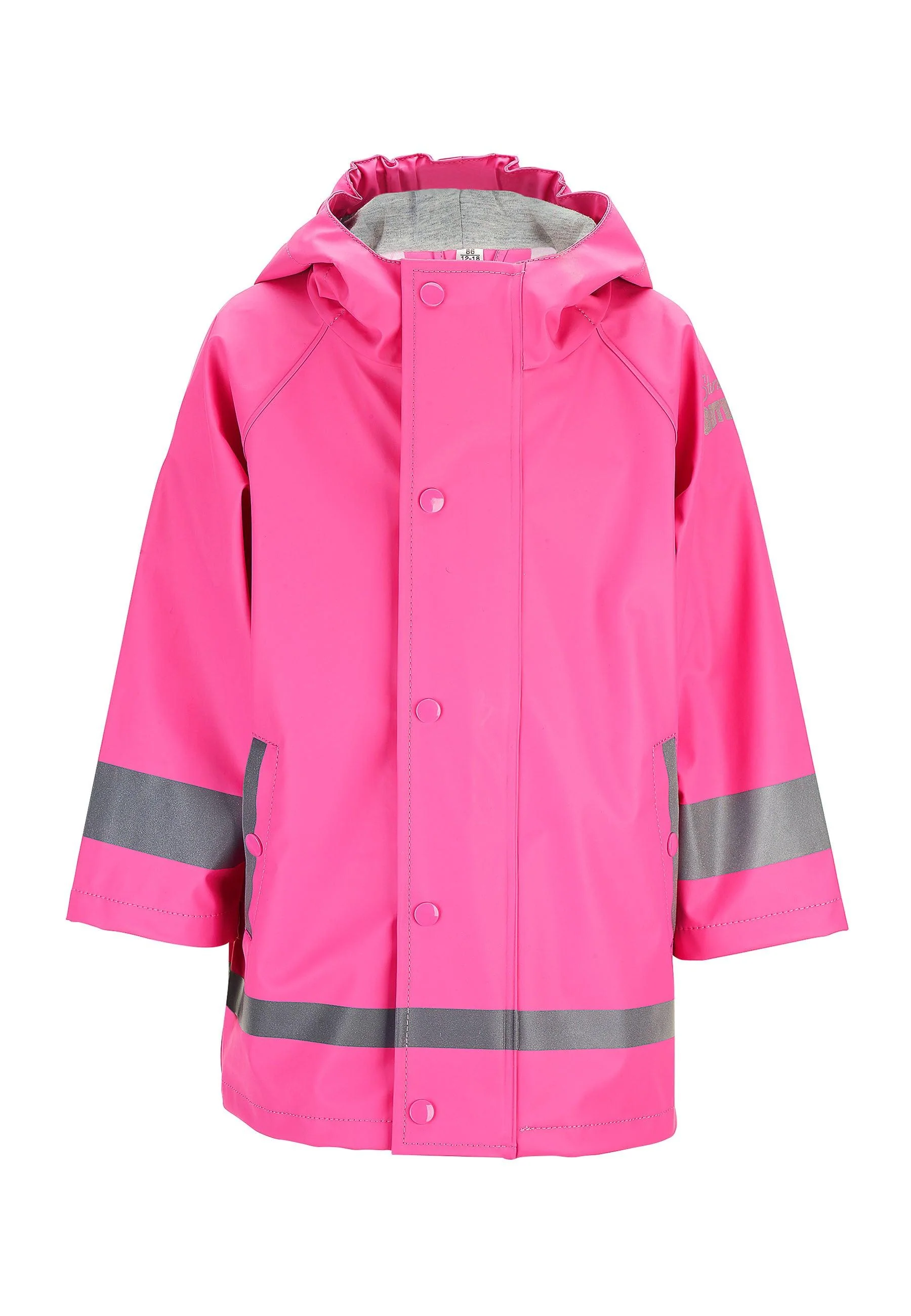 Regenjacke ungefüttert mit Reflektoren,wasserdicht