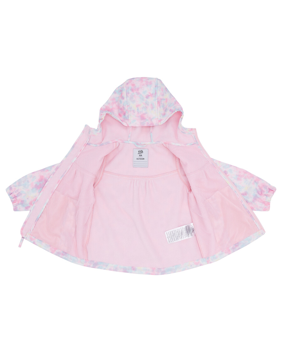 Farbenfrohe Softshelljacke