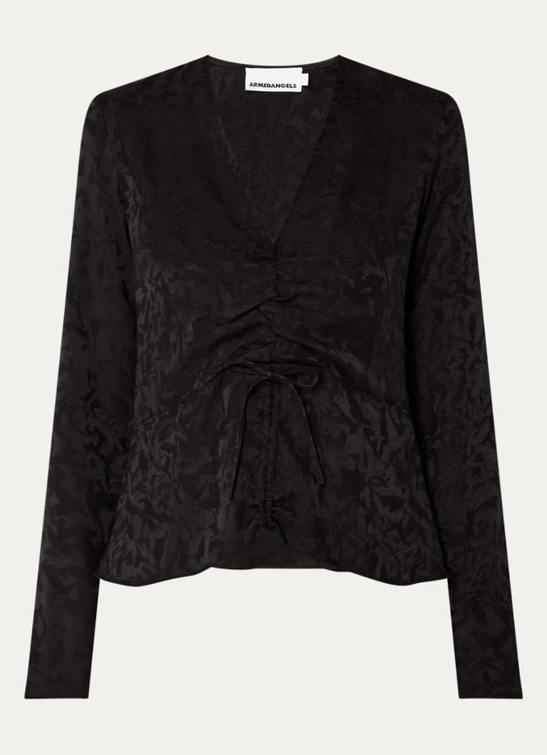 ARMEDANGELS Anayaa lyocell tunic with jacquard design