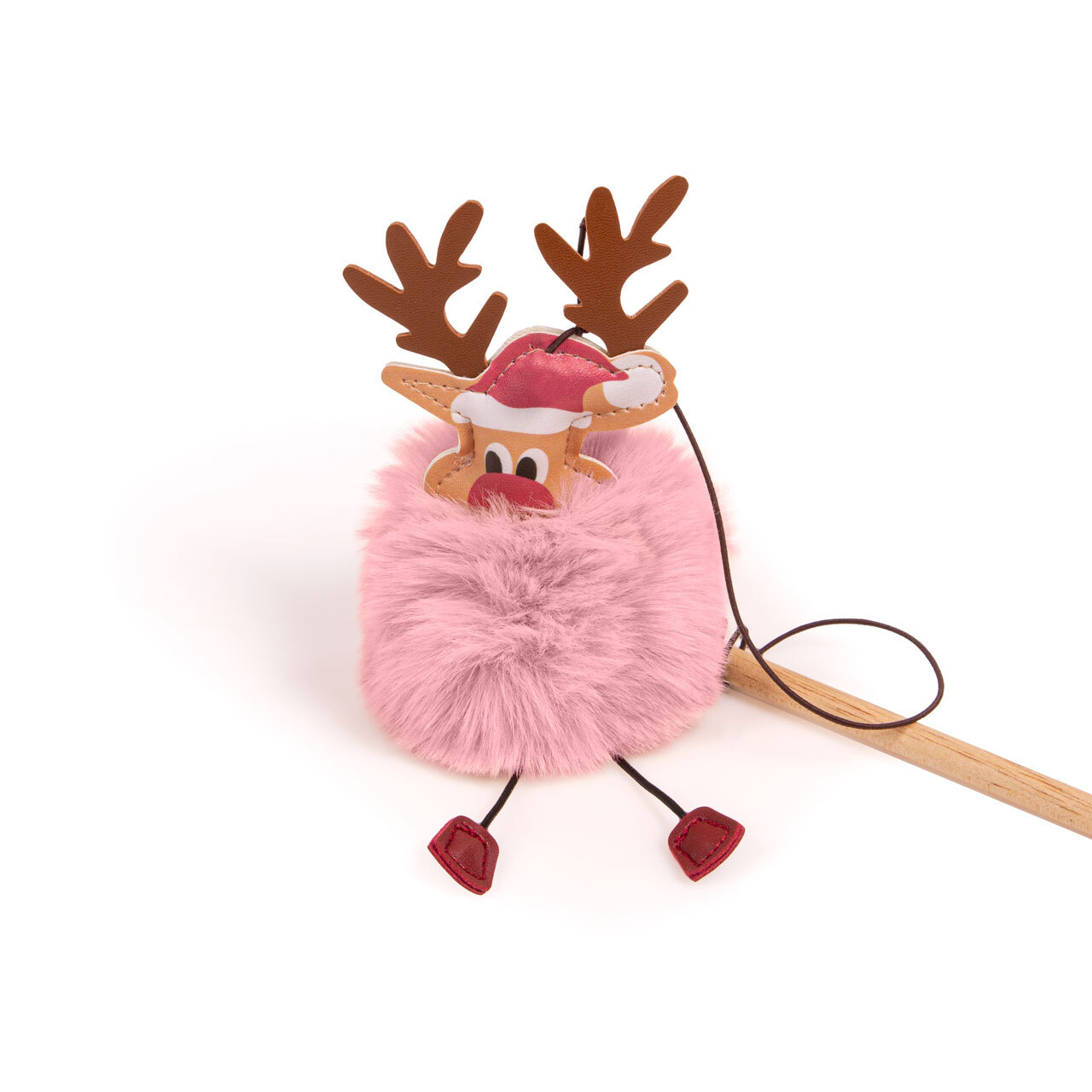 Canadian Cat Company Katzenangeln Canadian Cat Company Spielangel Rudolph rosa