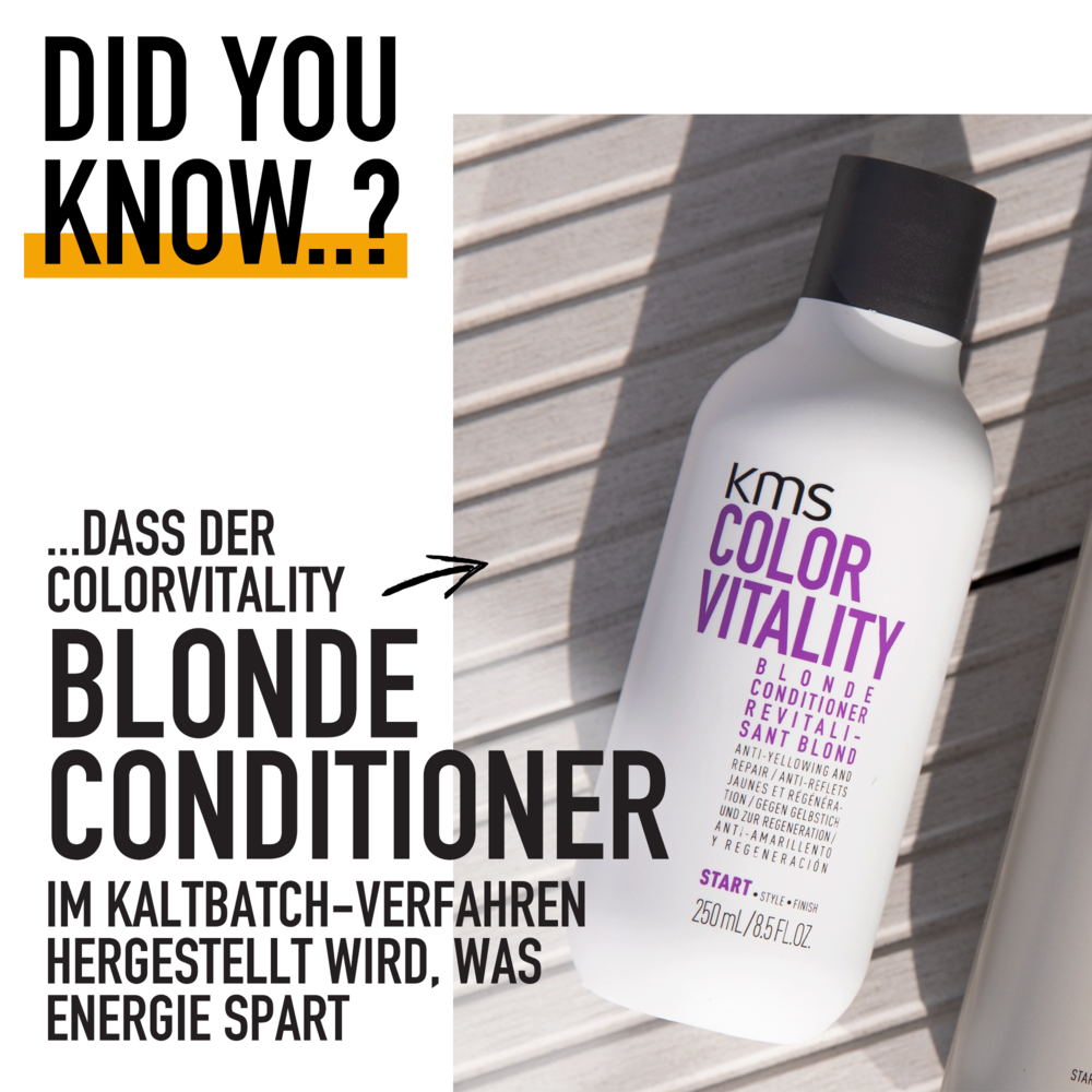 KMS Colorvitality Blonde Conditioner 250 ml