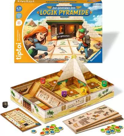 tiptoi® Das Geheimnis der Logik-Pyramide - Lernspiel ab 6 Jahren
