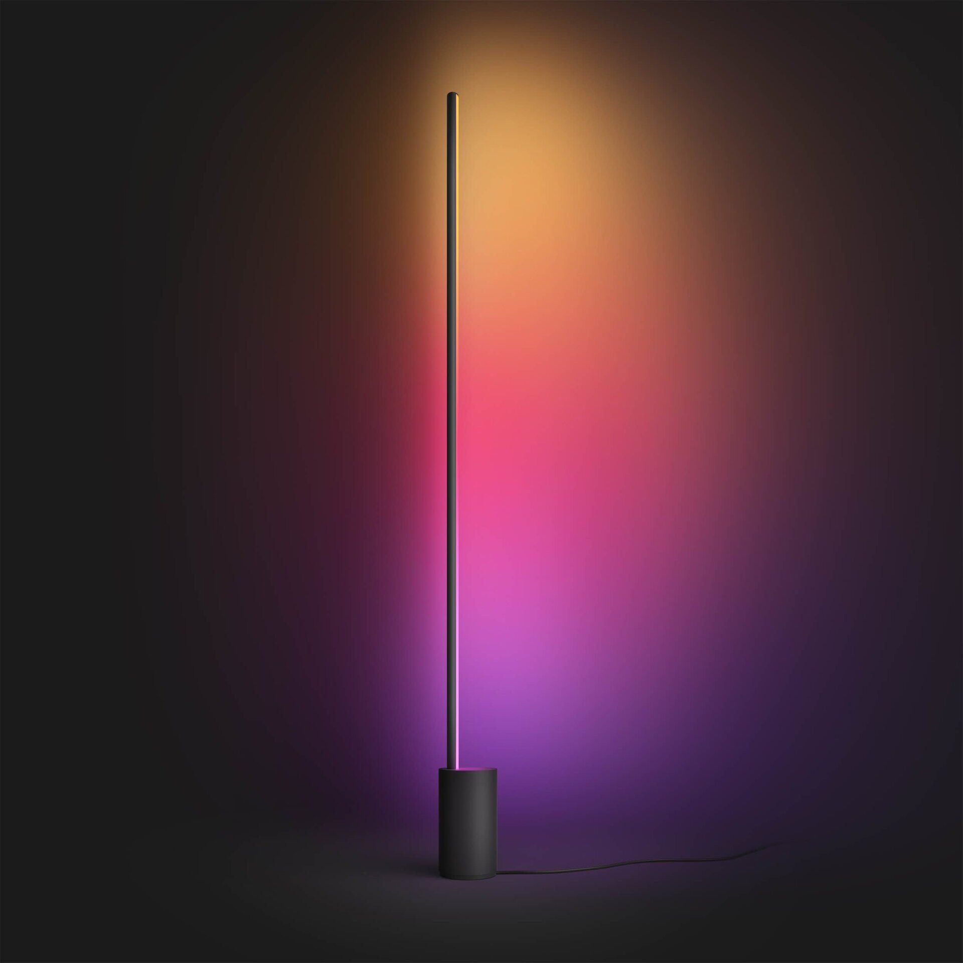 Philips Hue LED Stehlampe Gradient Signe, Bluetooth, LED fest integriert, Farbwechsler, Doppelpack