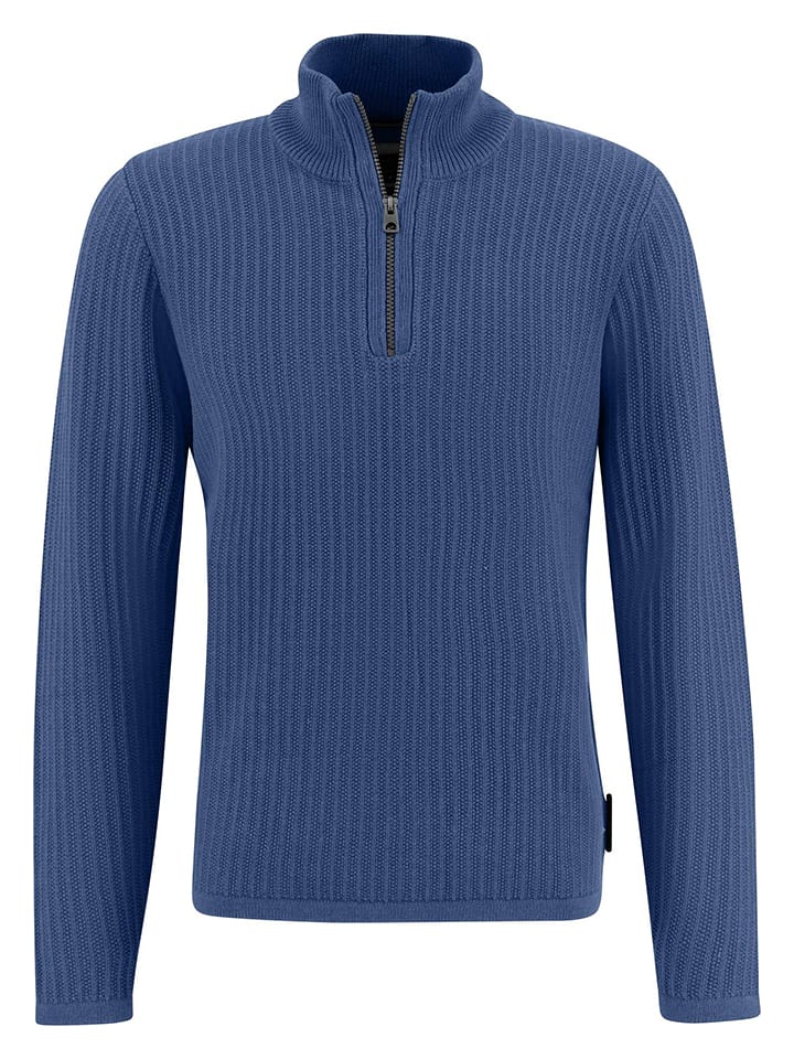 FYNCH-HATTON Pullover in Blau günstig kaufen