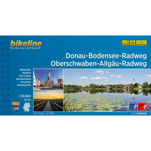DONAU-BODENSEE-WEG OBERSCHWABEN-ALLGÄU WEG - Radwanderführer