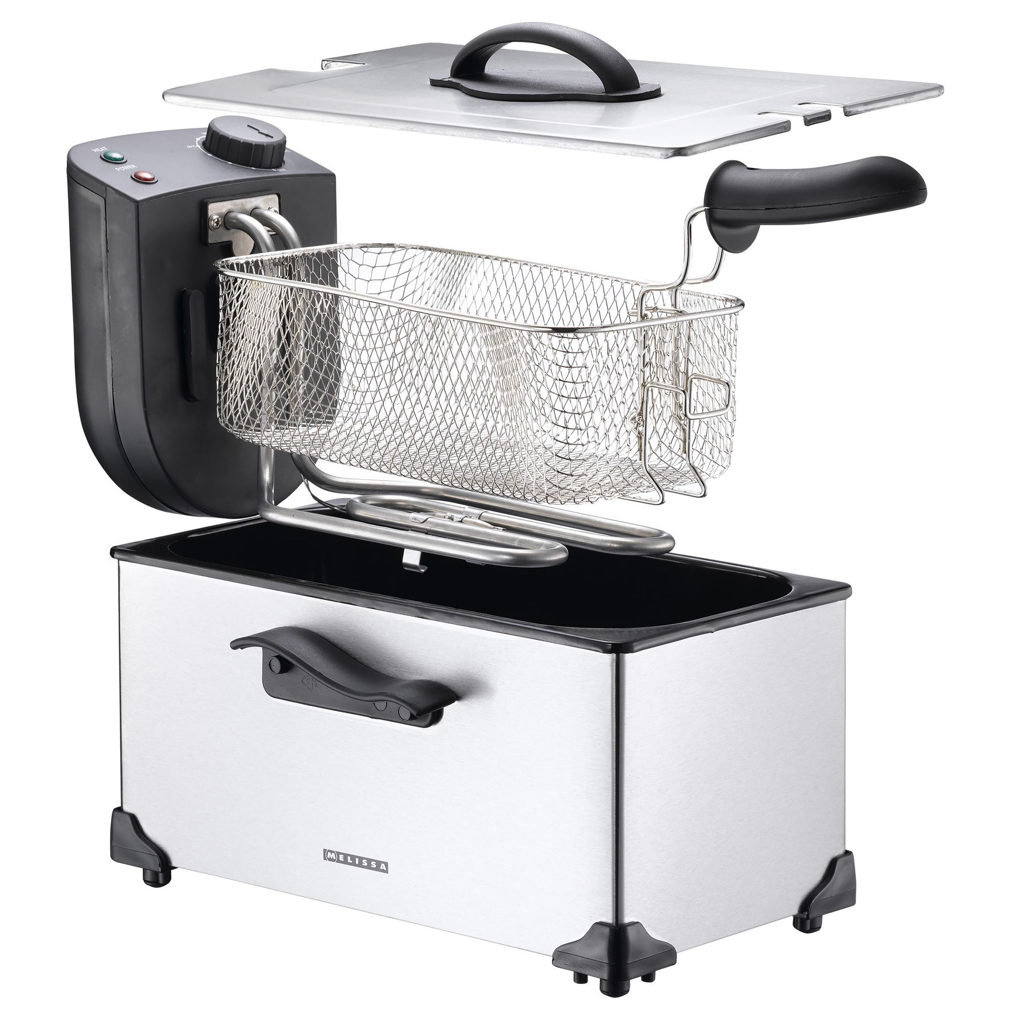 Melissa 16290024 3 Liter Fritteuse