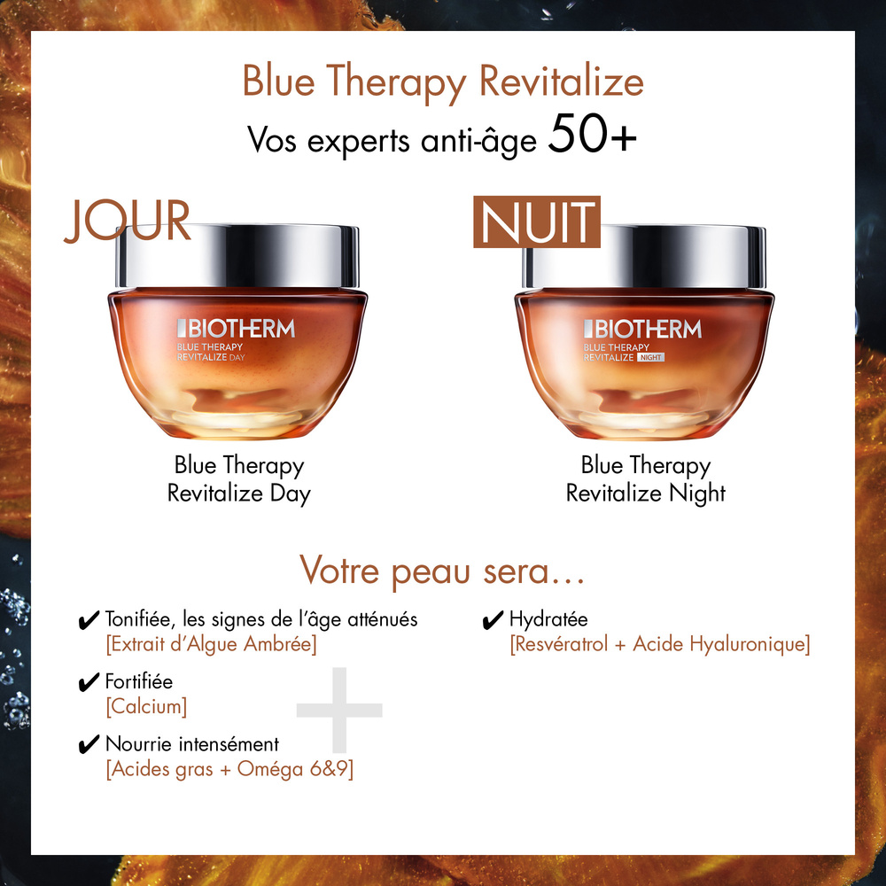 Biotherm Blue Therapy Crème De Nuit Nutrition Et Éclat