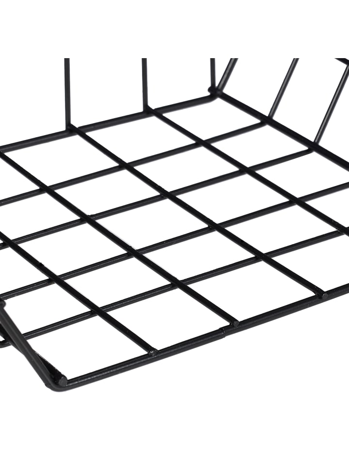 relaxdays 3 x Wandregal in Schwarz günstig kaufen onesize