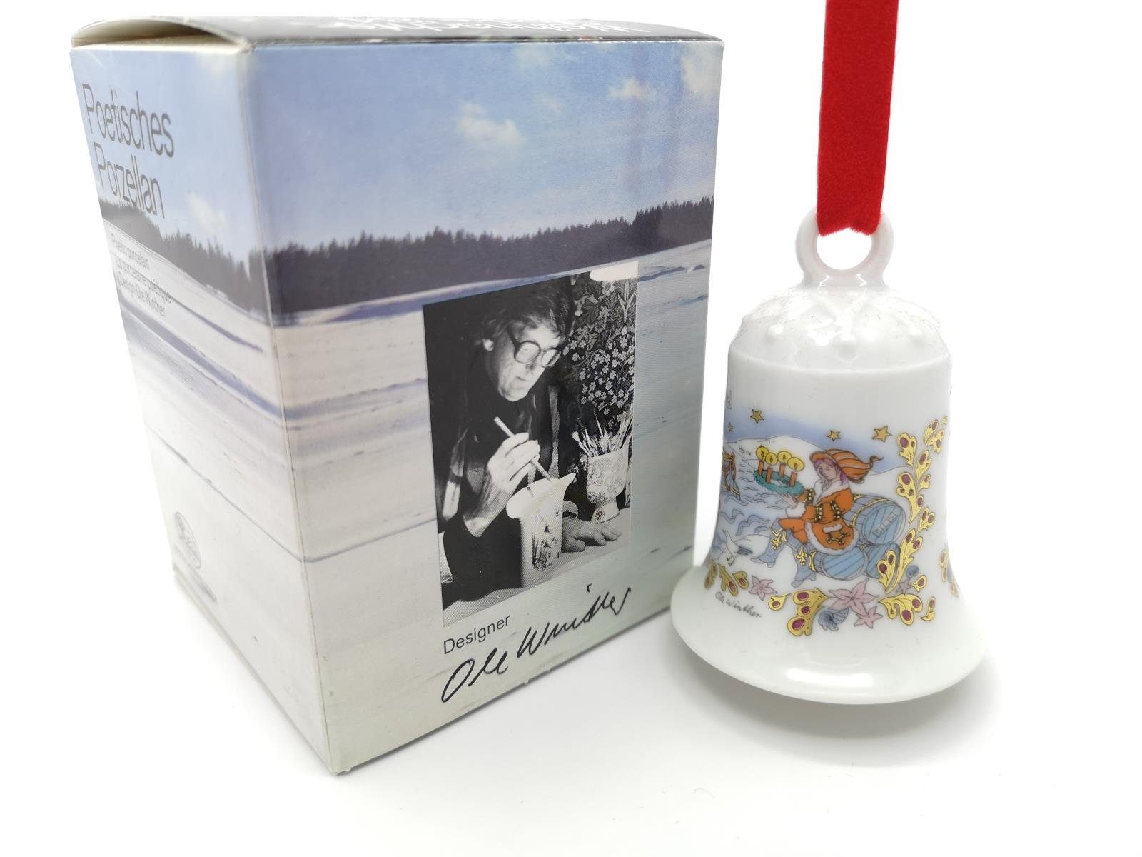 Hutschenreuther Christbaumschmuck Glocke 1984 in OVP - 1984