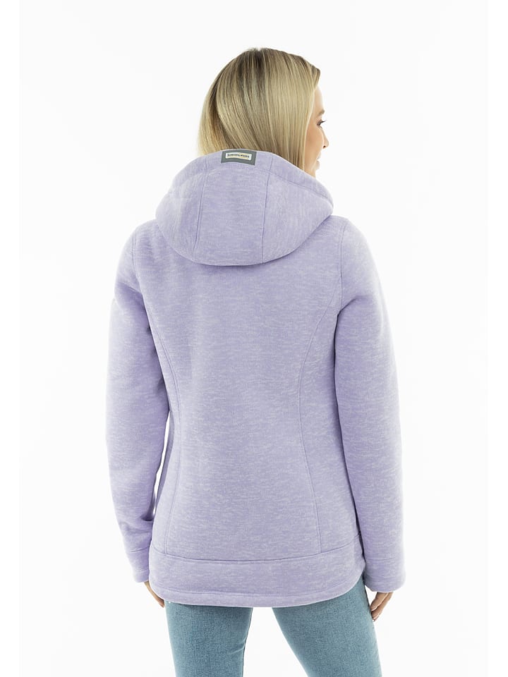 Schmuddelwedda Fleecejacke in Lila günstig kaufen