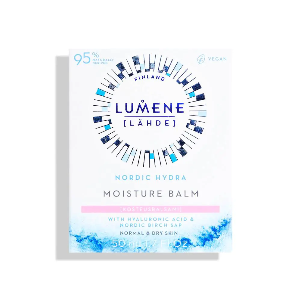 „Lumene Nordic Hydra“ drėkinamasis balzamas sausai ir normaliai odai, 50 ml