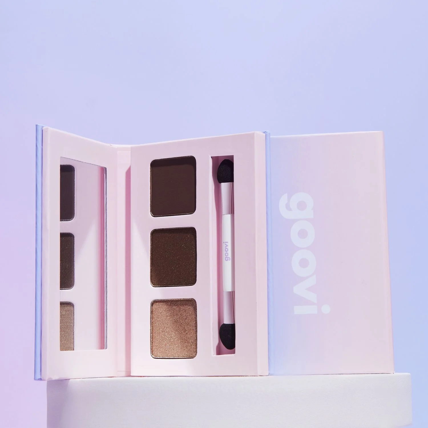 Paleta sjenila za oči 3 boje EASY ON ME - Paleta za oči, Kompaktno sjenilo za oči