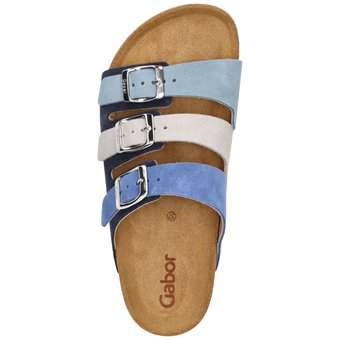 Gabor Pantolette in blau