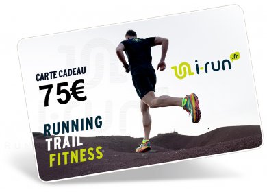 i-run.fr Carte Cadeau 75 M