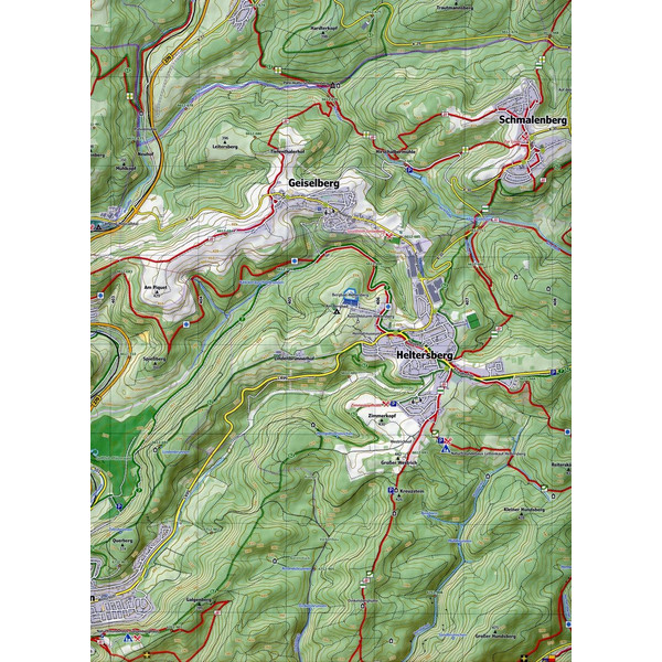 Pfälzerwald 5. Blatt 41-546, 1 : 25 000 - Wanderkarte