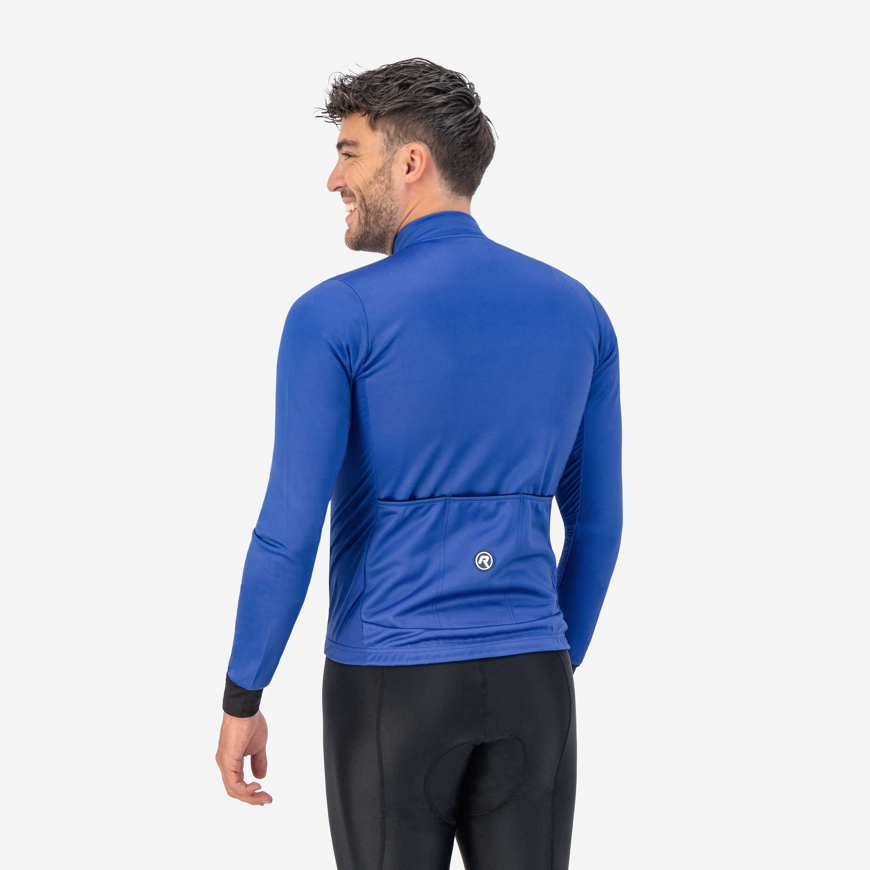 Rogelli Core Blue Herren Langarm-Radtrikot