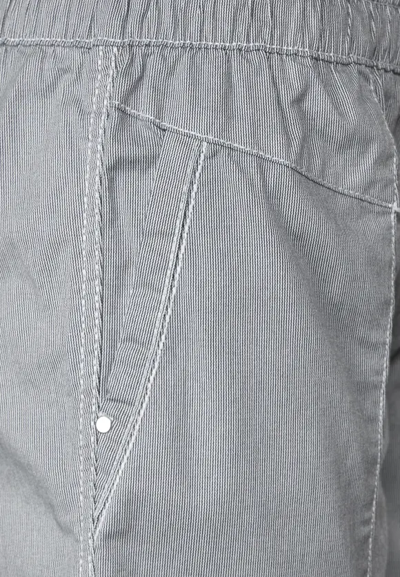 Street One Gestreifte Loose Fit Bermuda