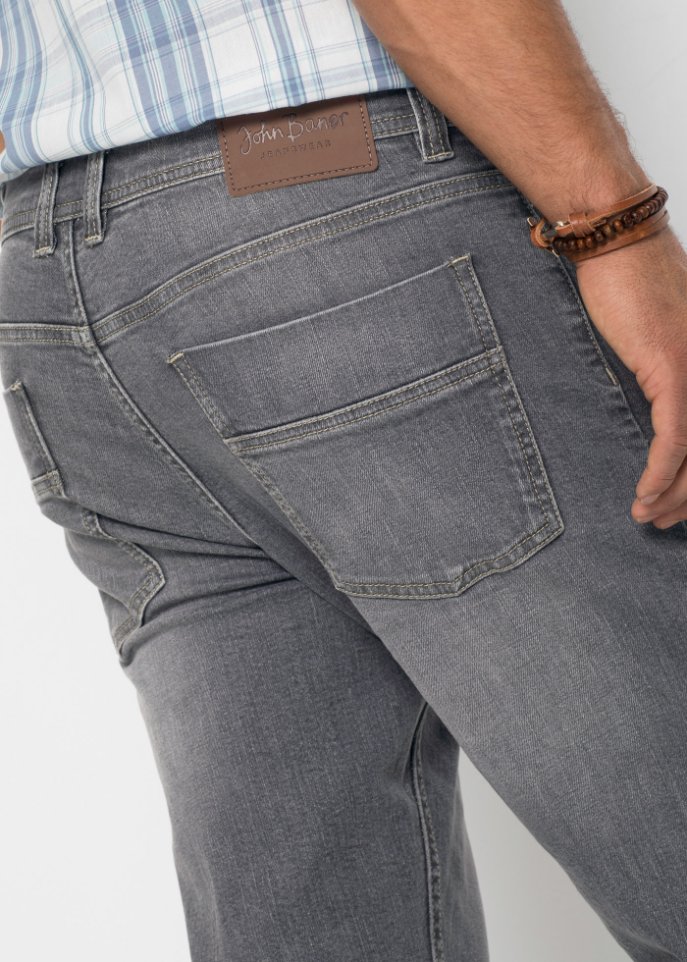 Regular Fit Stretch-Jeans, Straight