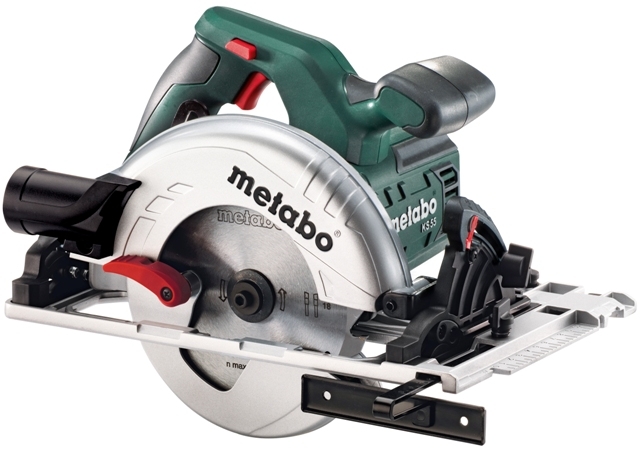 Sega circolare portatile Metabo 600955500 KS55FS da 1200 watt in custodia