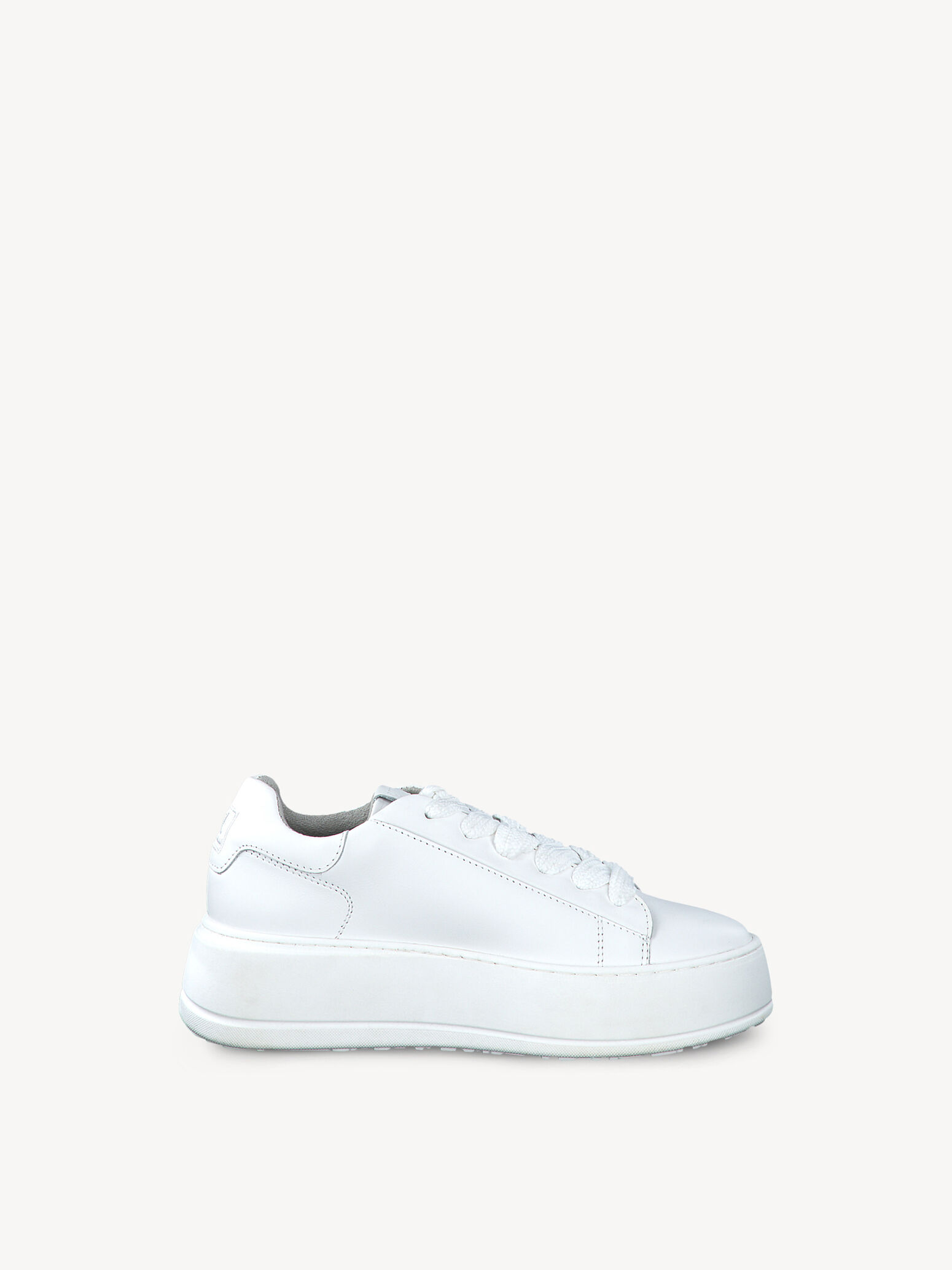 Basket en cuir - blanc