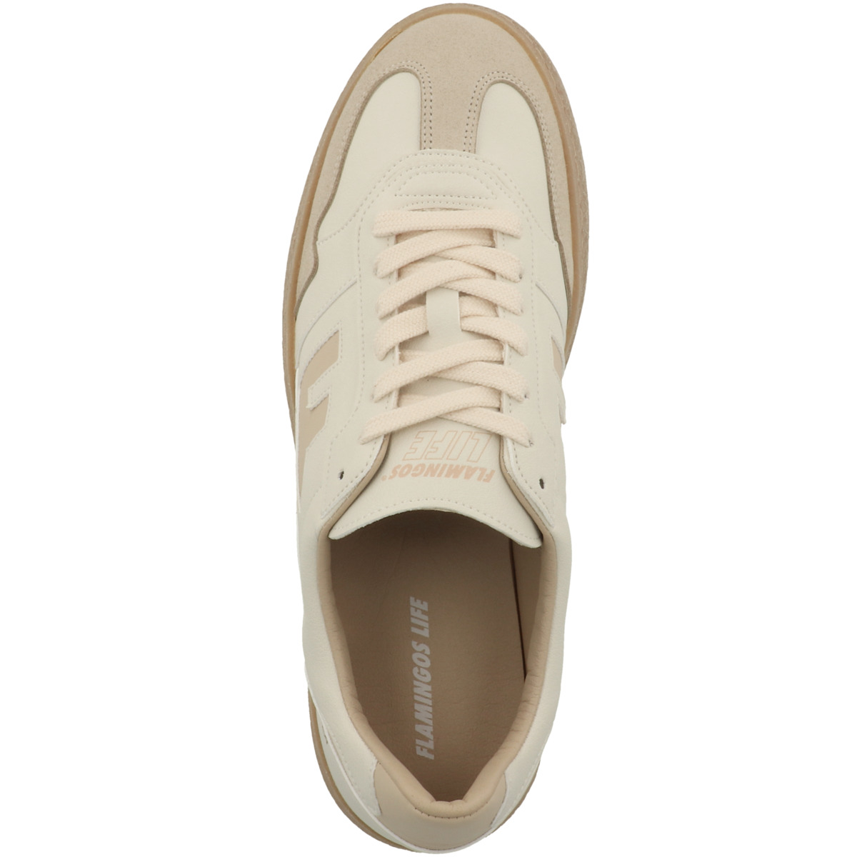 Flamingos Life Burela Bold Sneaker Low creme