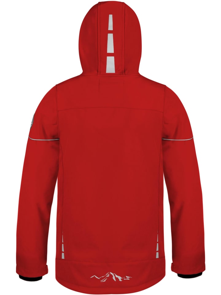 Normani Outdoor Sports Kinder Softshelljacke Galway in Rot günstig kaufen