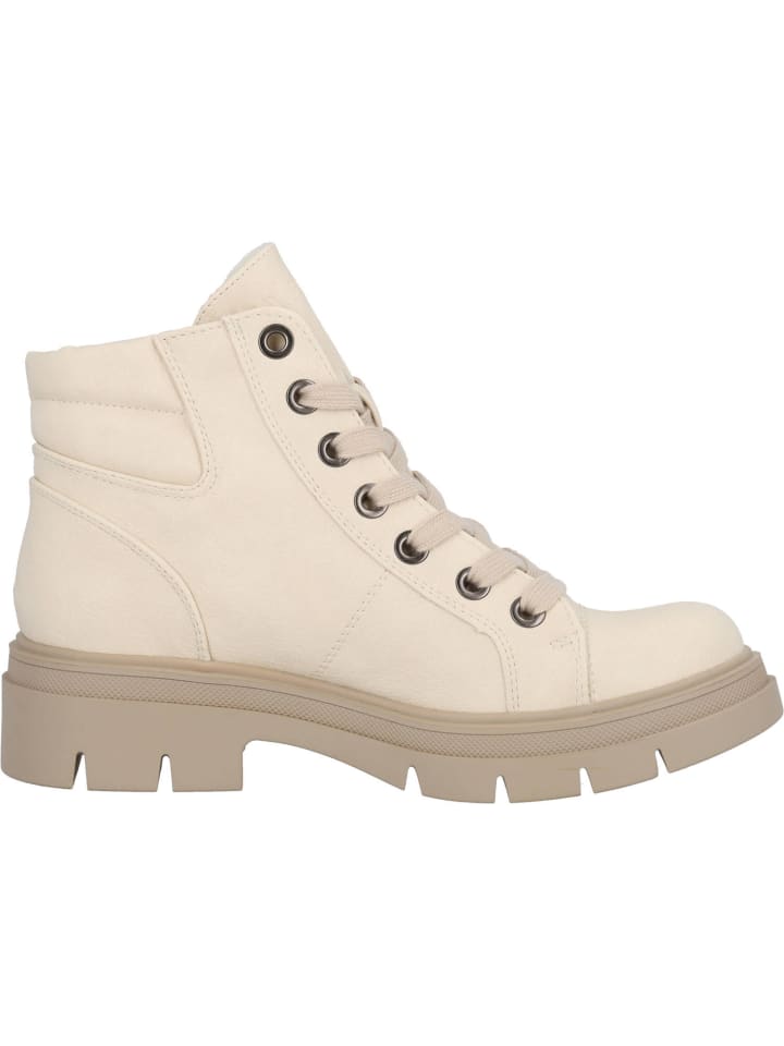 palado Schnürstiefeletten in Beige günstig kaufen