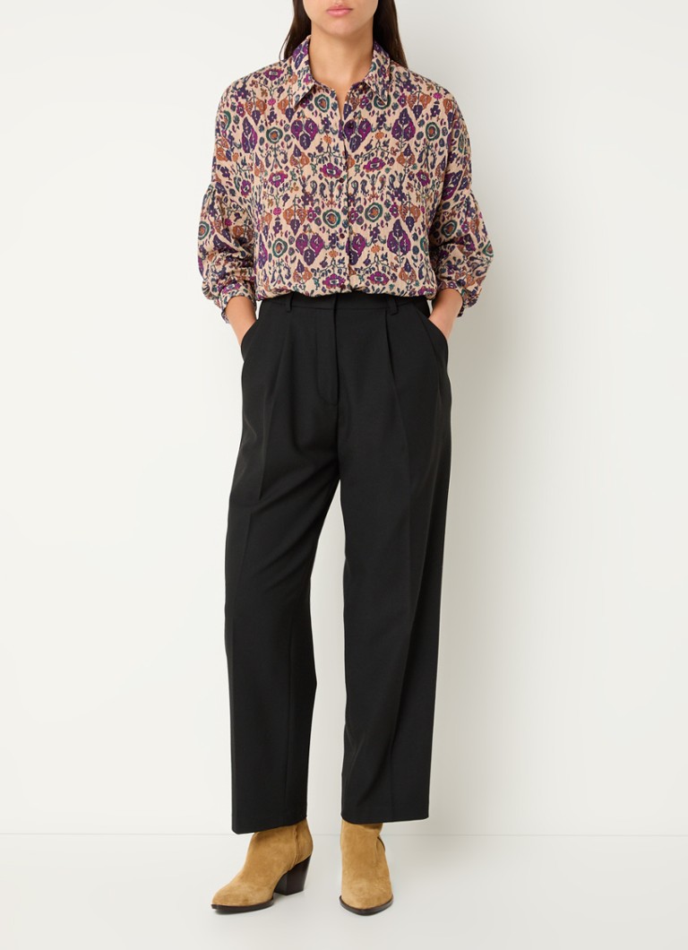 Blusa Sessùn Botalaia con stampa