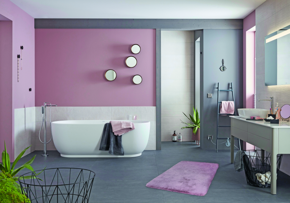 Badteppich Bali rose