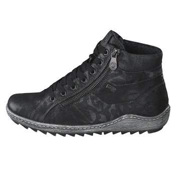 Remonte Ankle Schnürer in schwarz