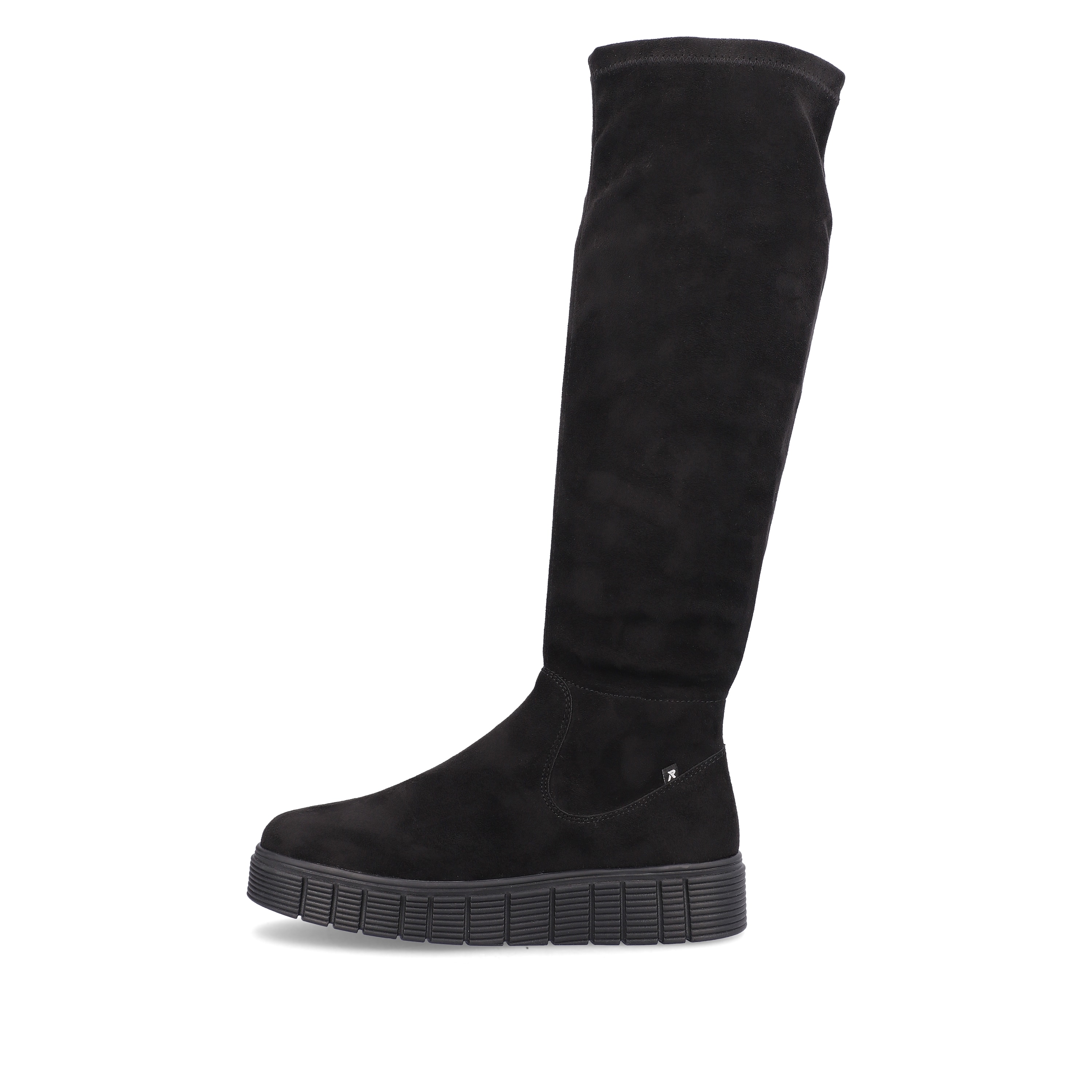 Rieker Damen Hochschaftstiefel deep black