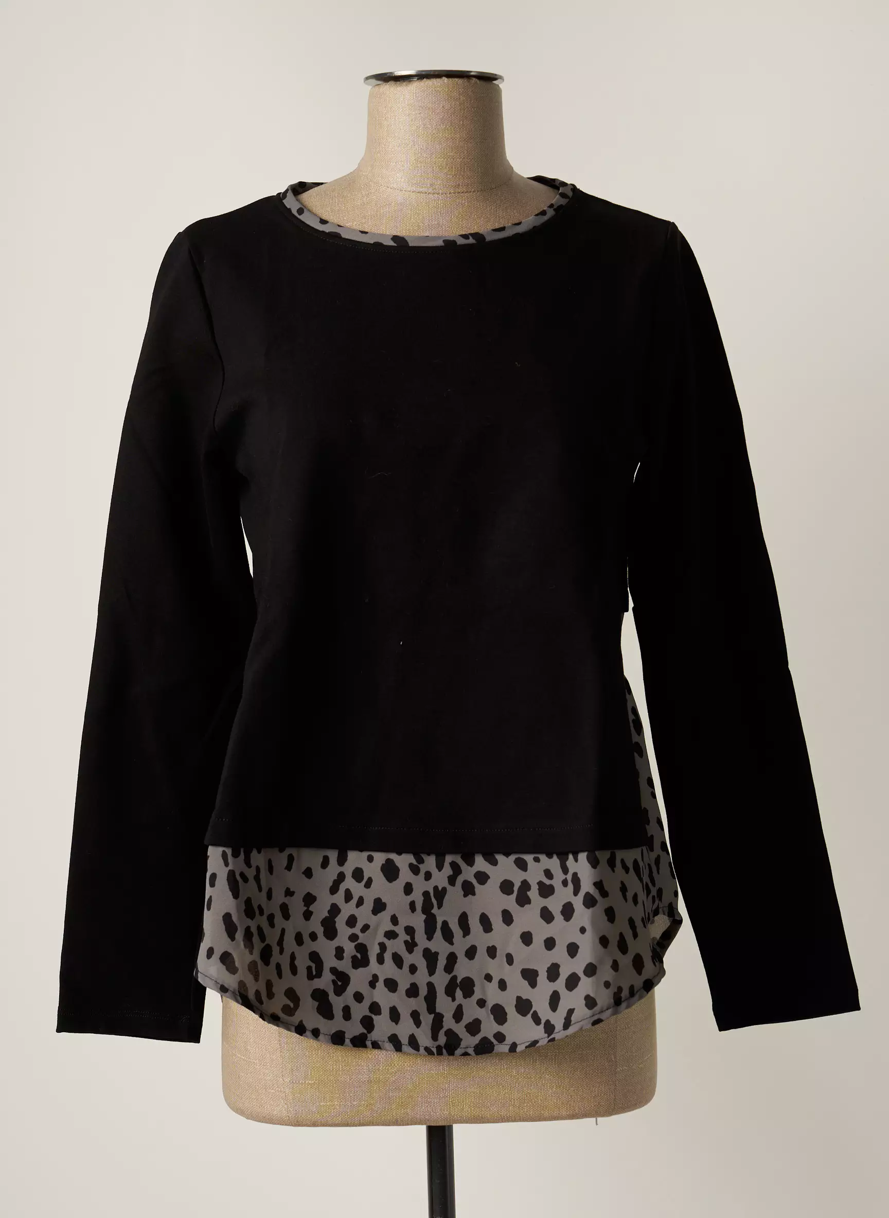 Orto Botanico Tops Femme couleur noir