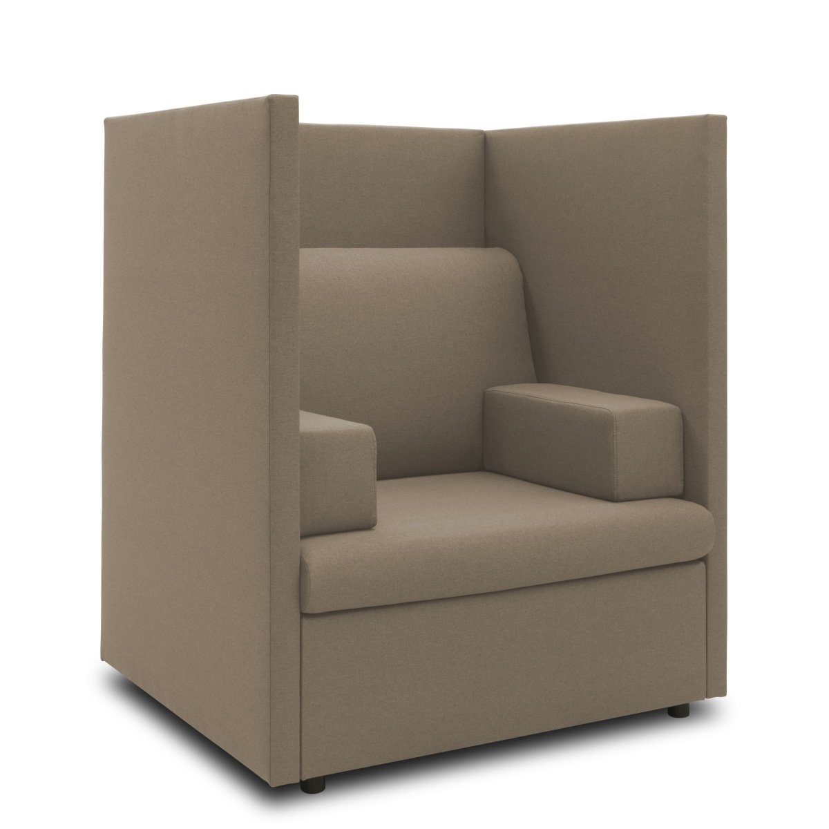 Pickup-Möbel Sofa Outdoor Gartensofa Einsitzer Sessel wetterfest Sylt, 1 Teile, wetterfest