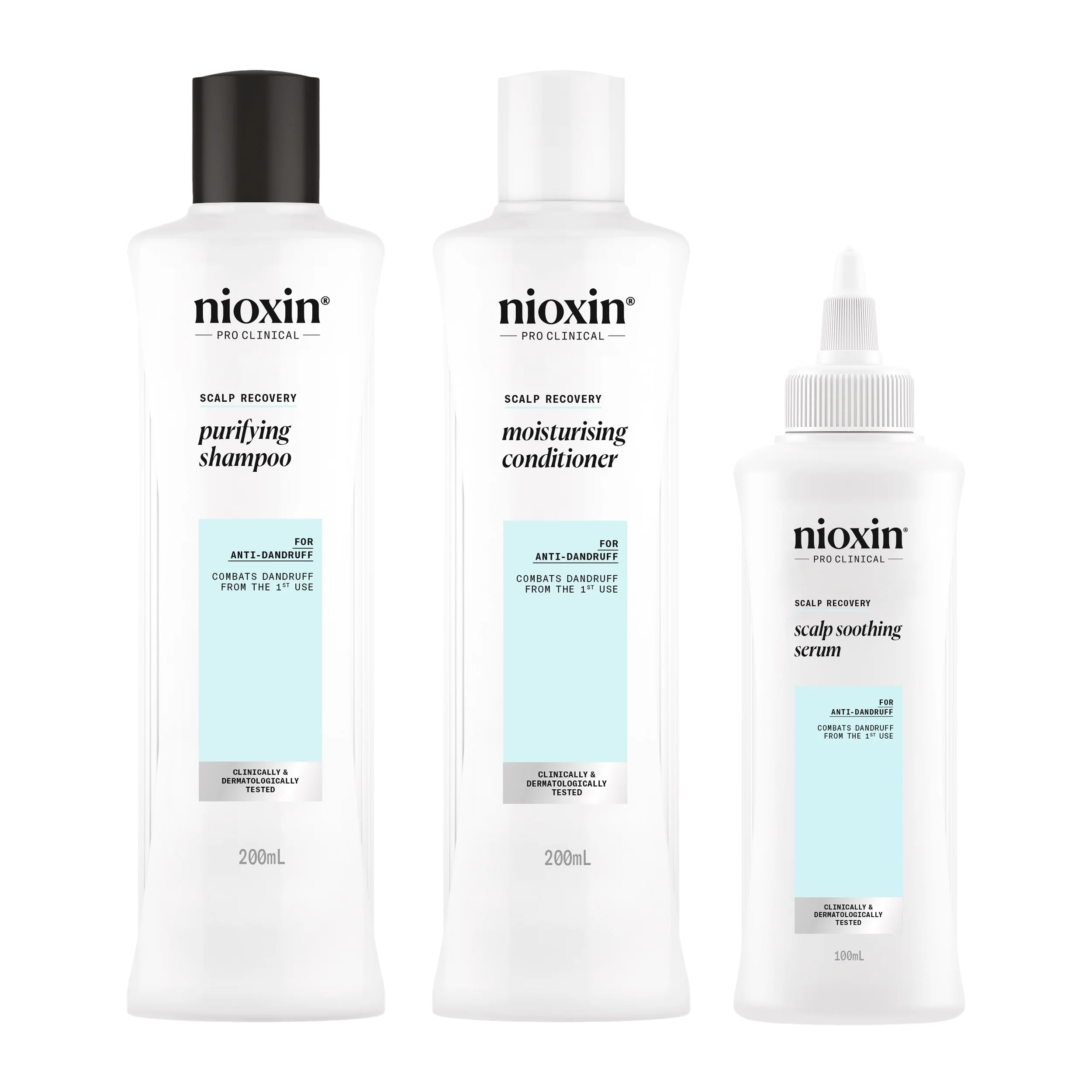 Kit de soins capillaires en trois phases pour la régénération du cuir chevelu - Soins capillaires, Traitement antipelliculaire