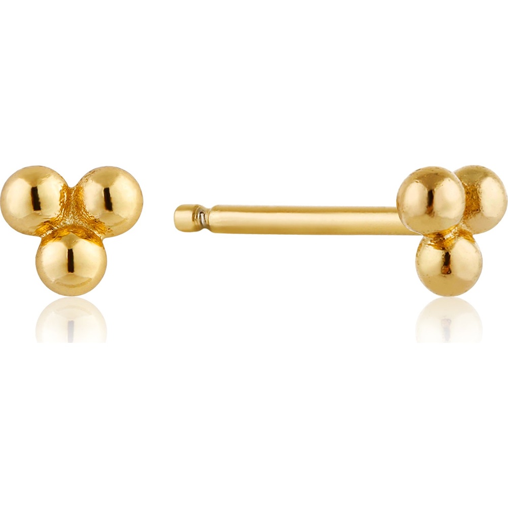 Ania Haie Boucles d'oreilles à fermoir à poussette 925 Argent Boucles d'oreilles