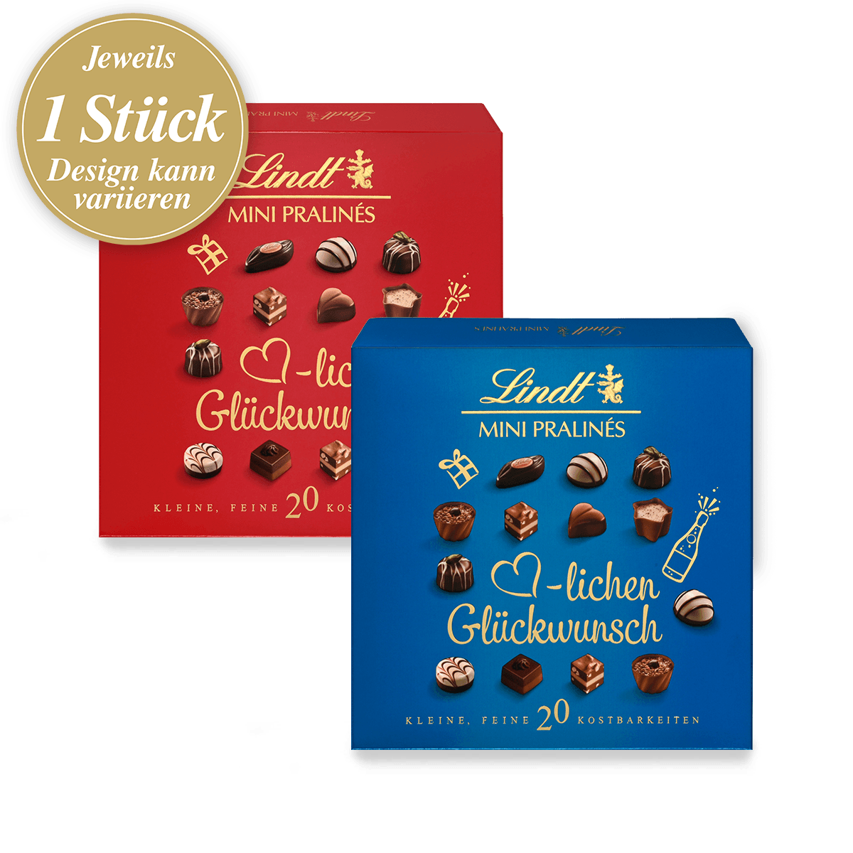 MINI PRALINÉS Geburtstag, 100g