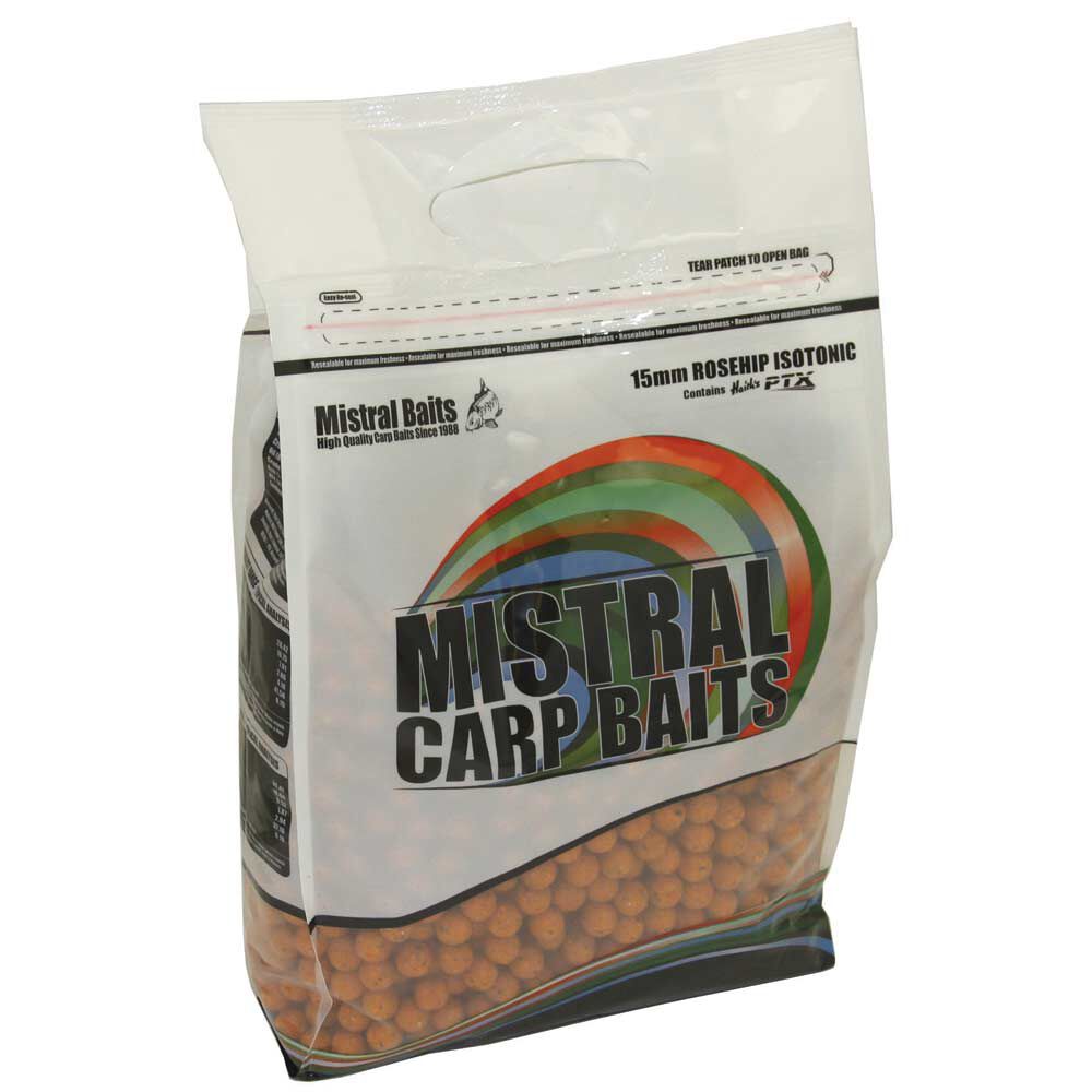 Mistral Specialist Range Karpfenboilies, Hagebuttenboilies, 25 mm, 1 kg
