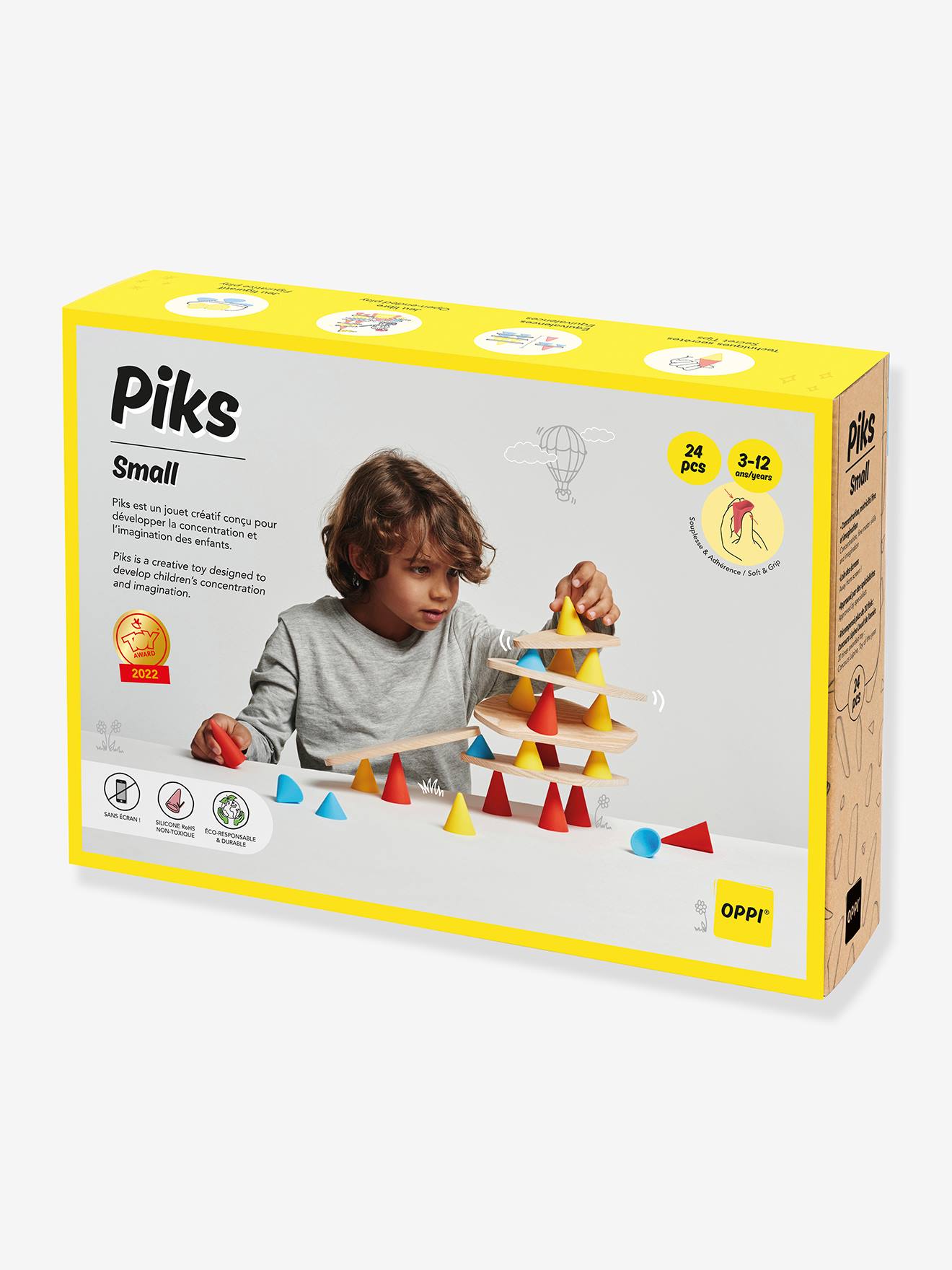 Jeu de construction Petit Kit Piks OPPI multicolore