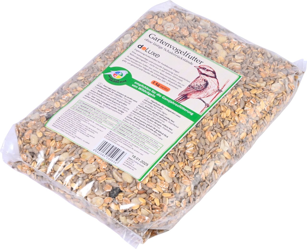 dobar Gartenvogelfutter schalenlos 7 kg