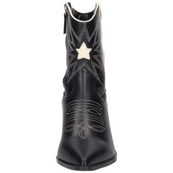 La Strada Cowboy Boots in schwarz