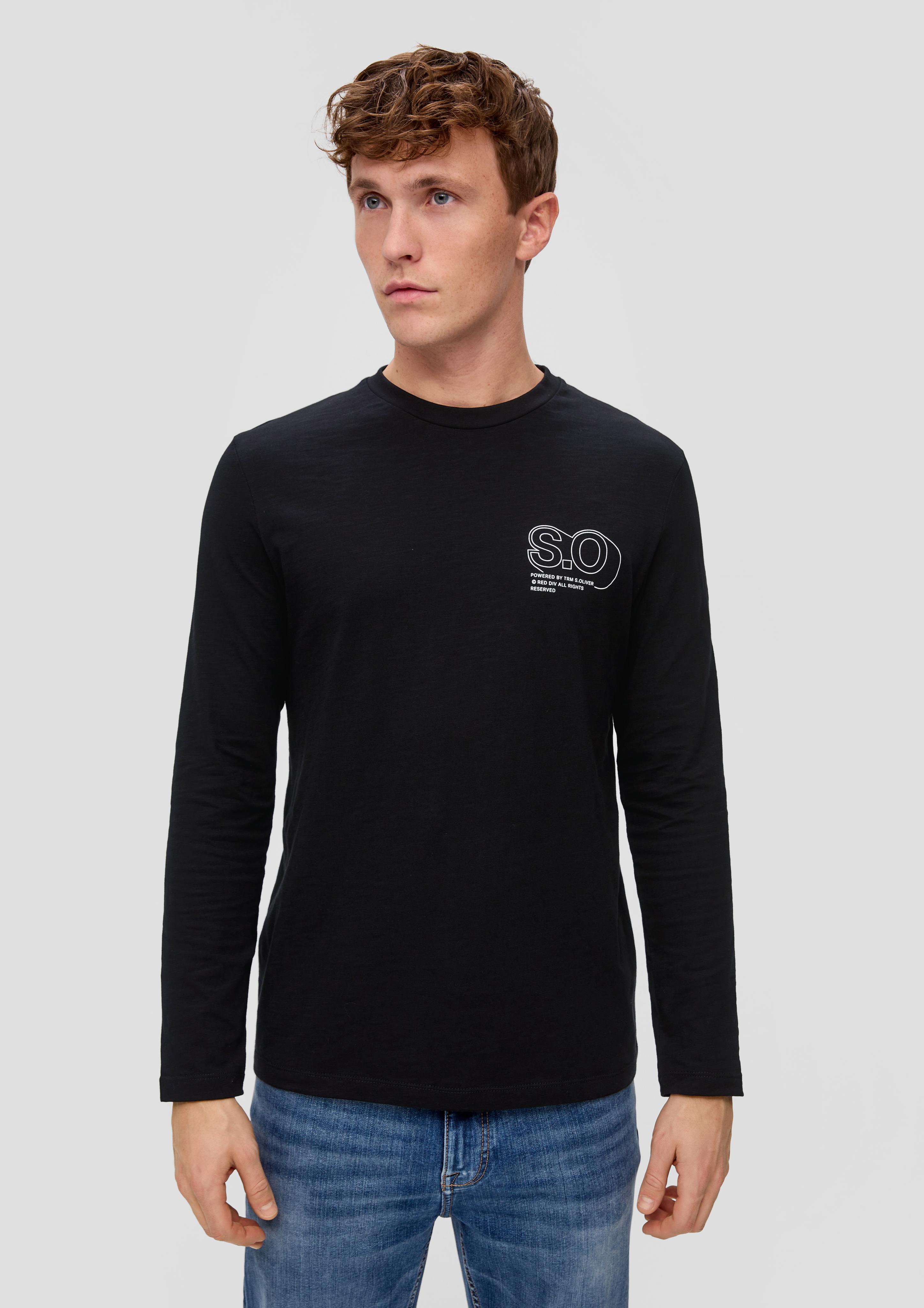 Langarmshirt mit Logo-Print  2145804-99D1