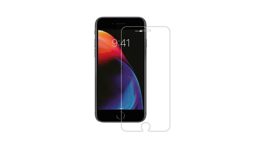 Vivanco 2D Displayschutzglas für iPhone SE (2.Gen)