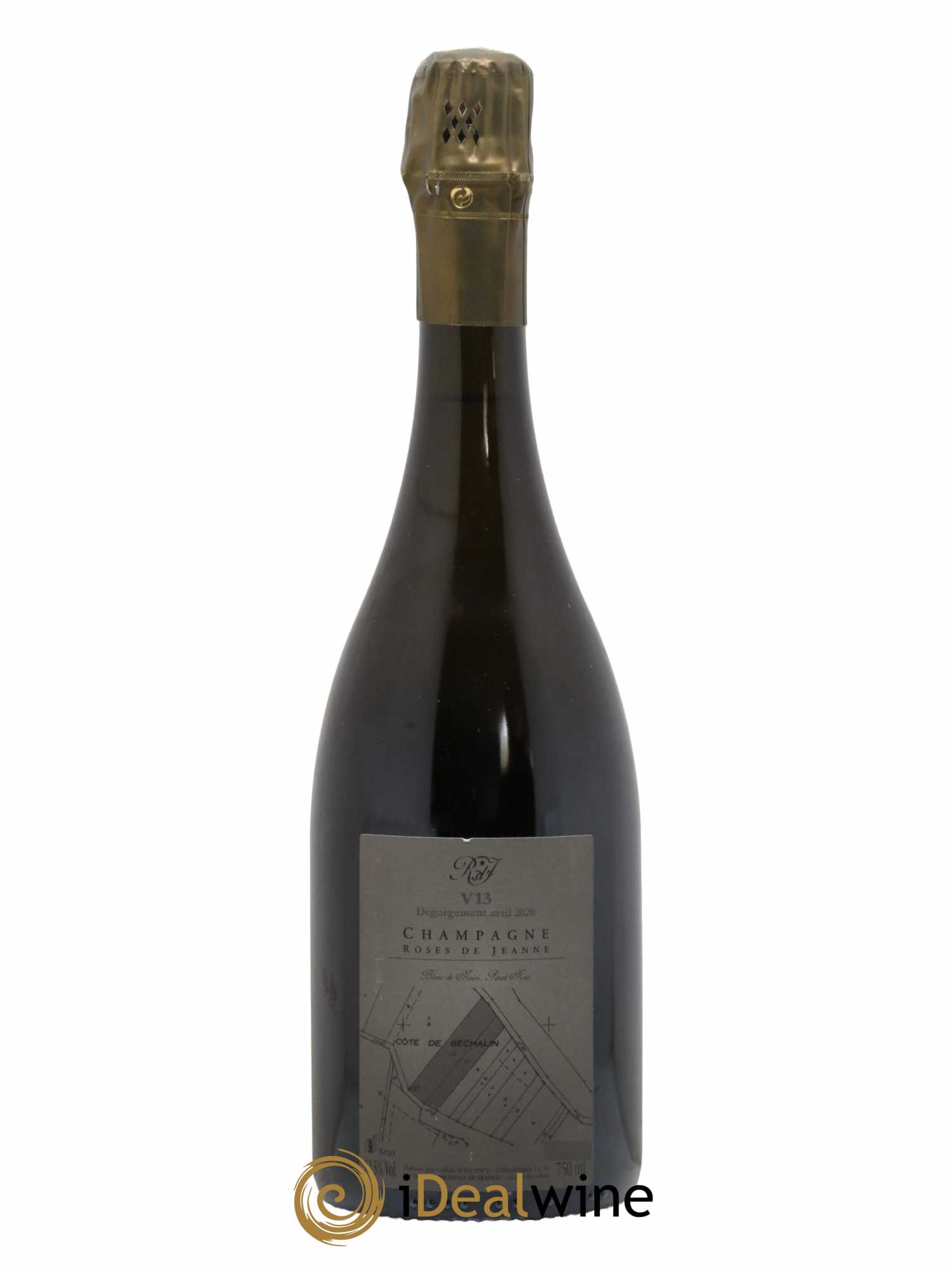 Roses de Jeanne Côte de Béchalin Blanc de Noirs Cédric Bouchard  2013 - Lot de 1 Bouteille