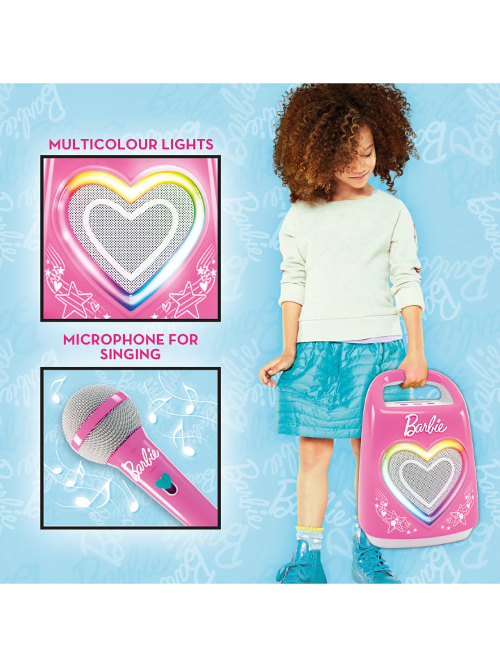LISCIANI Barbie Partymaker Lautsprecher und Mikrofon in pink günstig kaufen onesize