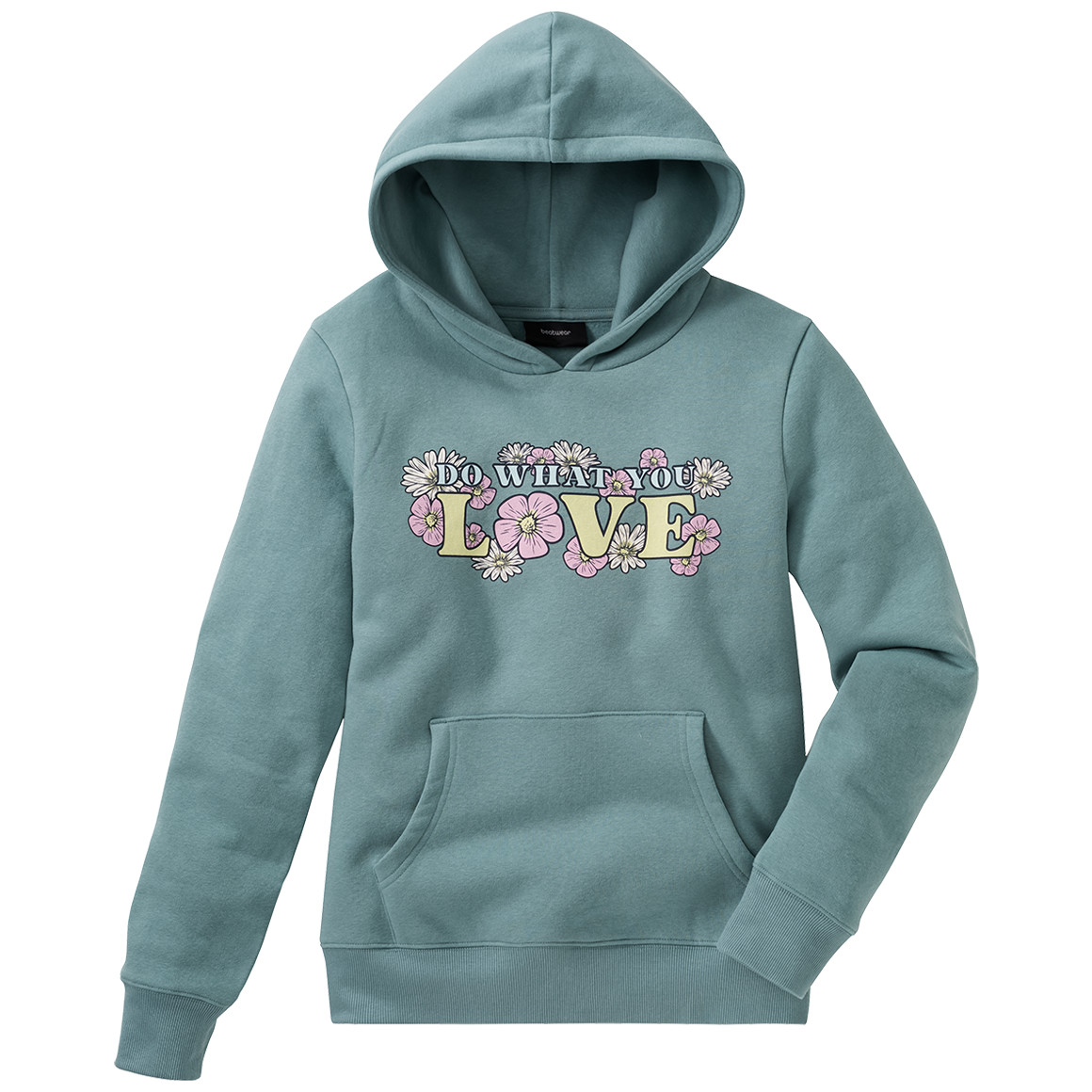 Mädchen Hoodie mit Rücken-Print